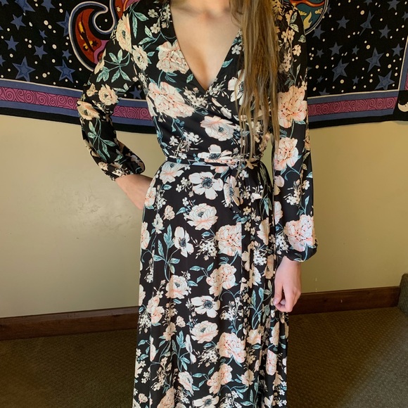 gianni bini floral dress